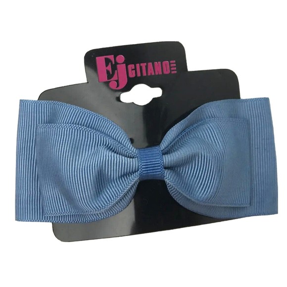 Vintage Ej Gitano Hair Bows Clips Ribbons NOS Deadstock 1980s 1990s - Picture 3 of 6